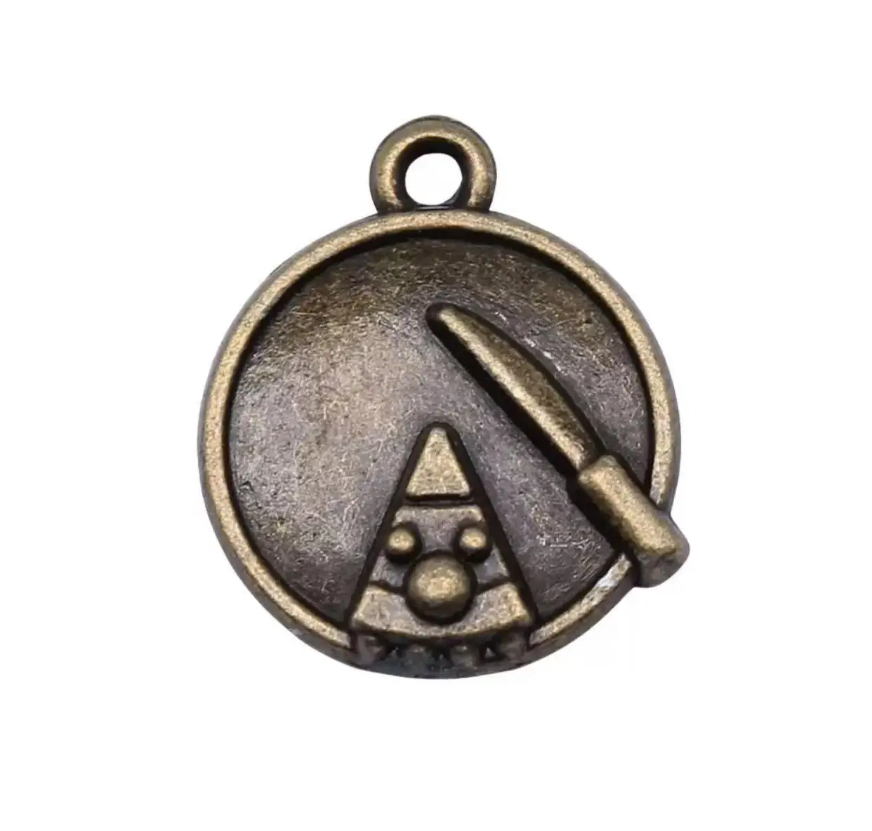 

15pcs 15mm Zinc alloy metal cake design pendants for handmade HW3324