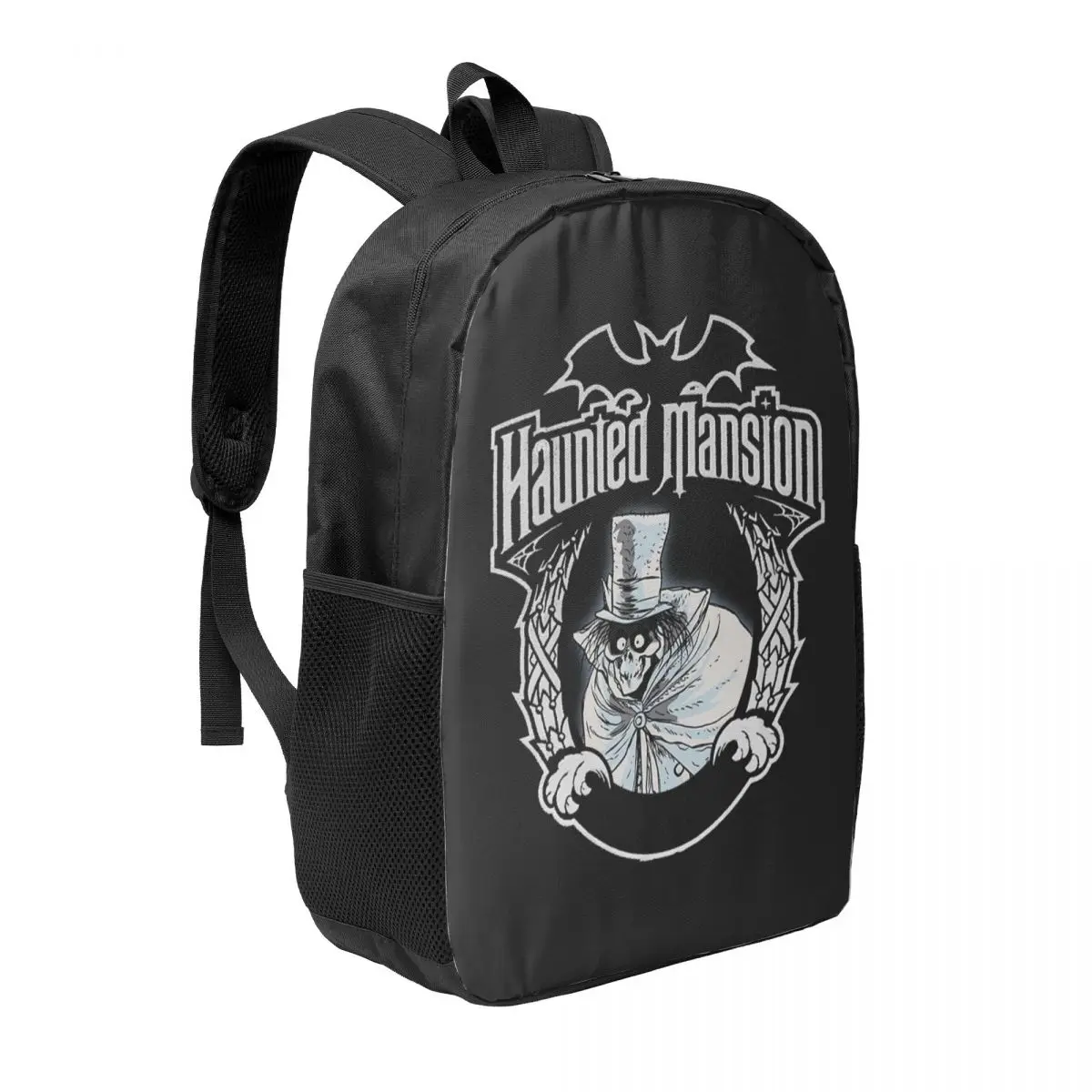 Custom Haunted Mansion Travel Backpack Women Men School Laptop Bookbag Ghost Horrorr Film College Student Daypack Bags