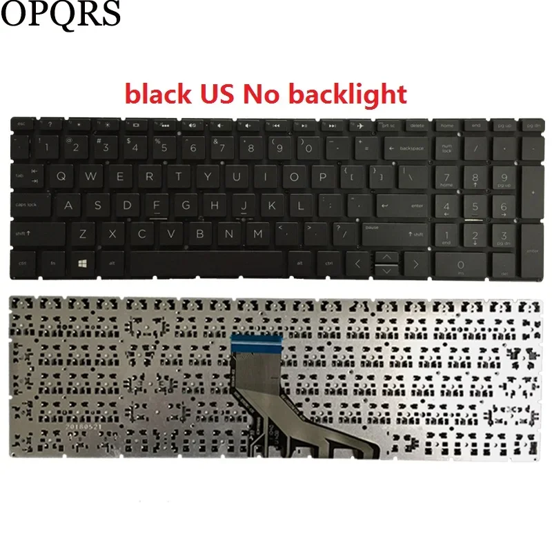 US/UK/Spanish SP/Latin LA/French FR Laptop keyboard For HP Pavilion 15-DA 15-DB 15-CN 15-CR 15S-DU 15-DW 15-CS