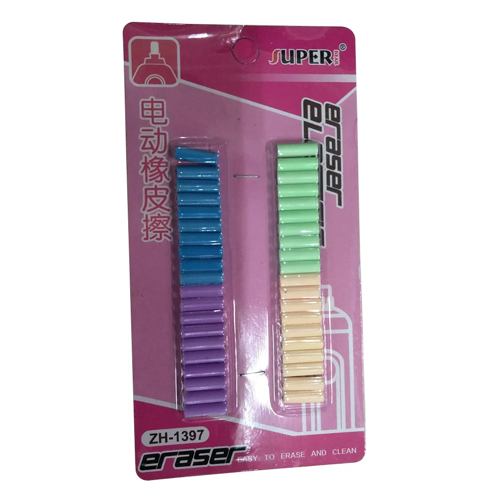 Pencil Eraser Replacement Electric Replacements Refill Refills Coloured Pencils Universal