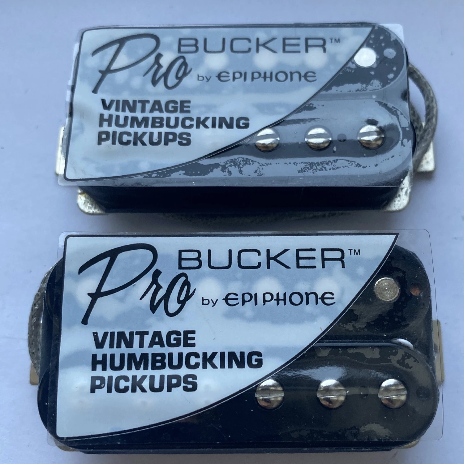 1 Set ProBucker Alnico Electric Guitar zebra Humbucker Pickups with Pro Wiring Harness For EPI