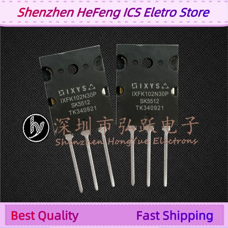 

10PCS -20PCS IXFK102N30P TO-264 300V 102A Fast Shipping Quality Guarantee