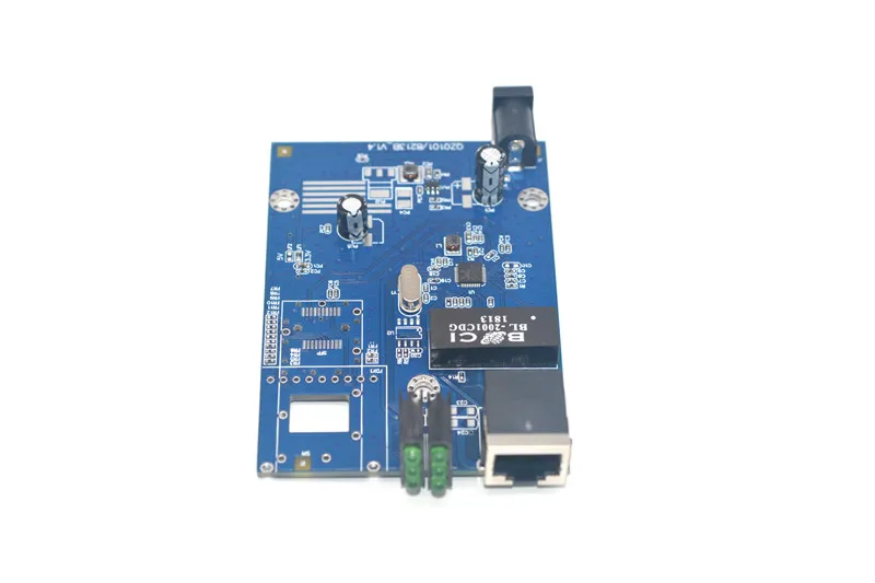 Gigabit fiber optic transceiver 1 optical 1 electrical RTL8213B solution, wide voltage, wide temperature, quasi-industrial PCBA