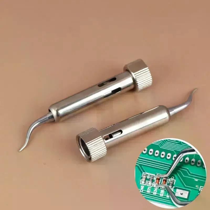 

1Pair 938D Portable Hot Tweezers Mini Soldering Station Solder Tips For BGA SMD Repairing Accessories