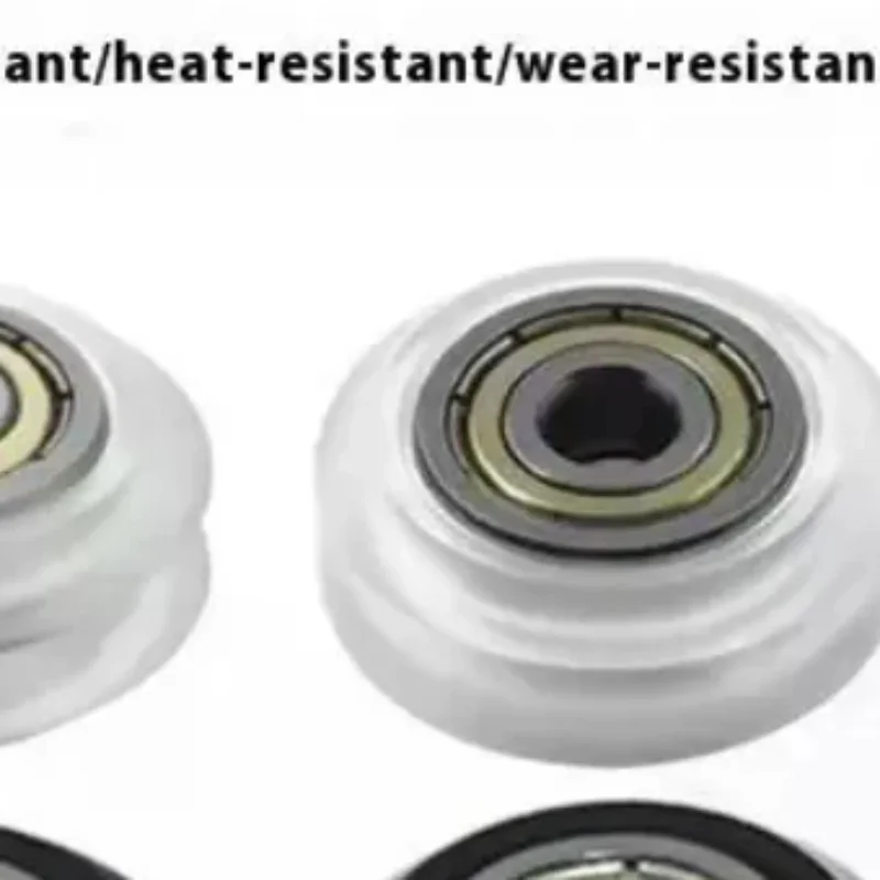 CNC Plastic POM Big Small Wheel With Bearing Idler V-Slot Aluminum Profile Perlin Pulley For 3D Printer Ender3 V2