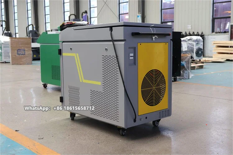 Multi Cleaning Mode Aiur/Water Cooled Inpulse Laser Rusty Metal Surfast Cleaner 300W Laser Cleaning For Motor Parts