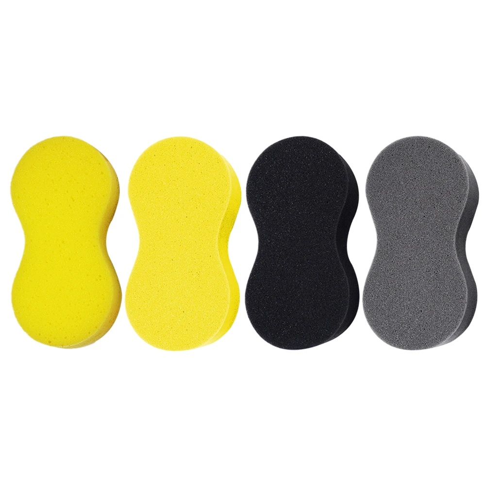 Large Sponge 8-Shaped Cleaning Sponges Multifunctional Car Wash Sponge Block Dusting Sponge for Kitchen Cleanup