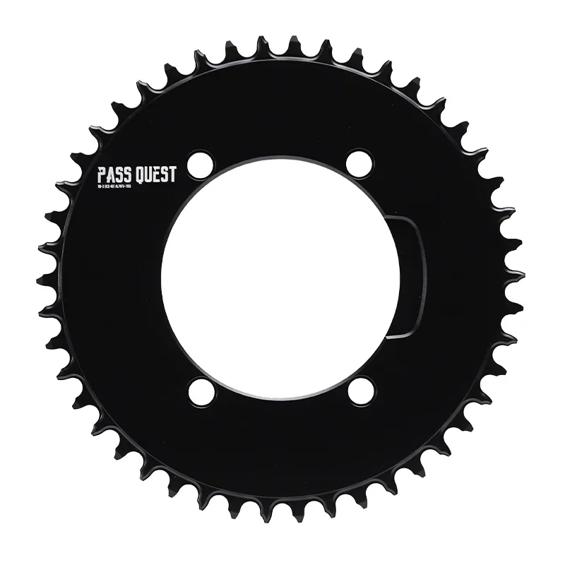 PASS QUEST X110BCD AERO Narrow Wide Chainring for R3000/4700/5800/6800/DA9000 Chainwheel BLACK gravel folding bike available