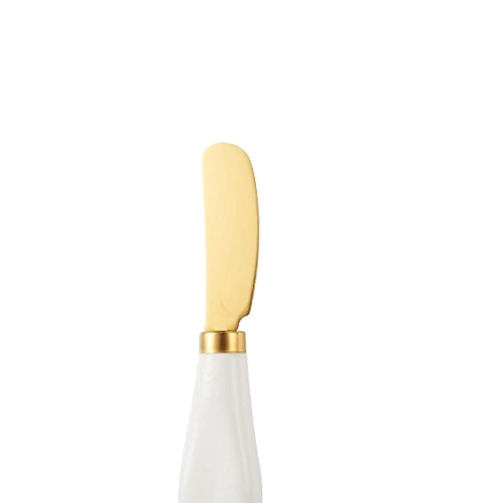 Cuchillo para mantequilla, esparcidor de queso de acero inoxidable con mango de porcelana, utensilio de cocina para el hogar