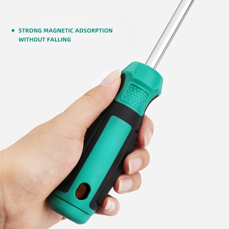 M2.5-M8 Carbon Steel Socket Hexagonal Socket Screwdriver Driver Wrench Hex Nut Magnetic Manual Socket Wrench Tools