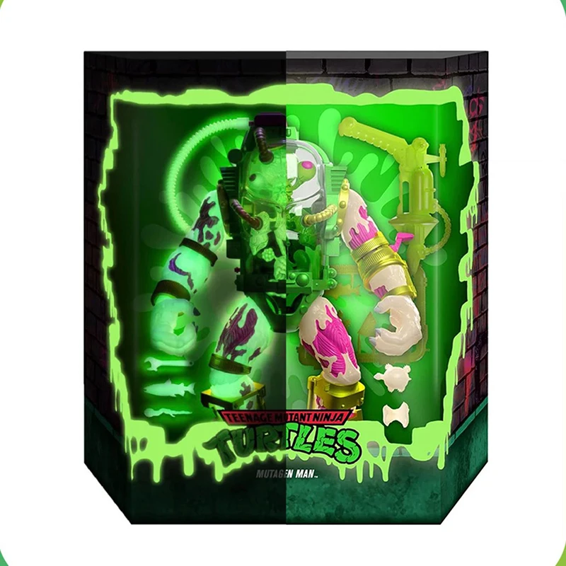 Original Super7 Teenage Mutant Ninja Turtles Ultimate Series Luminous Mutant Entertainment Earth Limited Edition Collection Toys