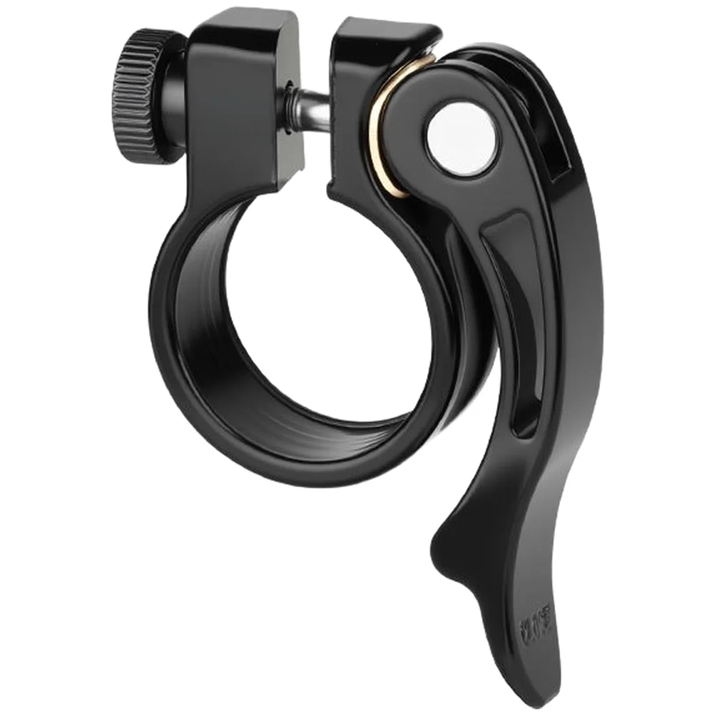 Seat Post Clamp Designed for Fast Height Adjustment During Rides Fits 28.6mm 31.8mm 34.9mm Diameters Aluminum Construction