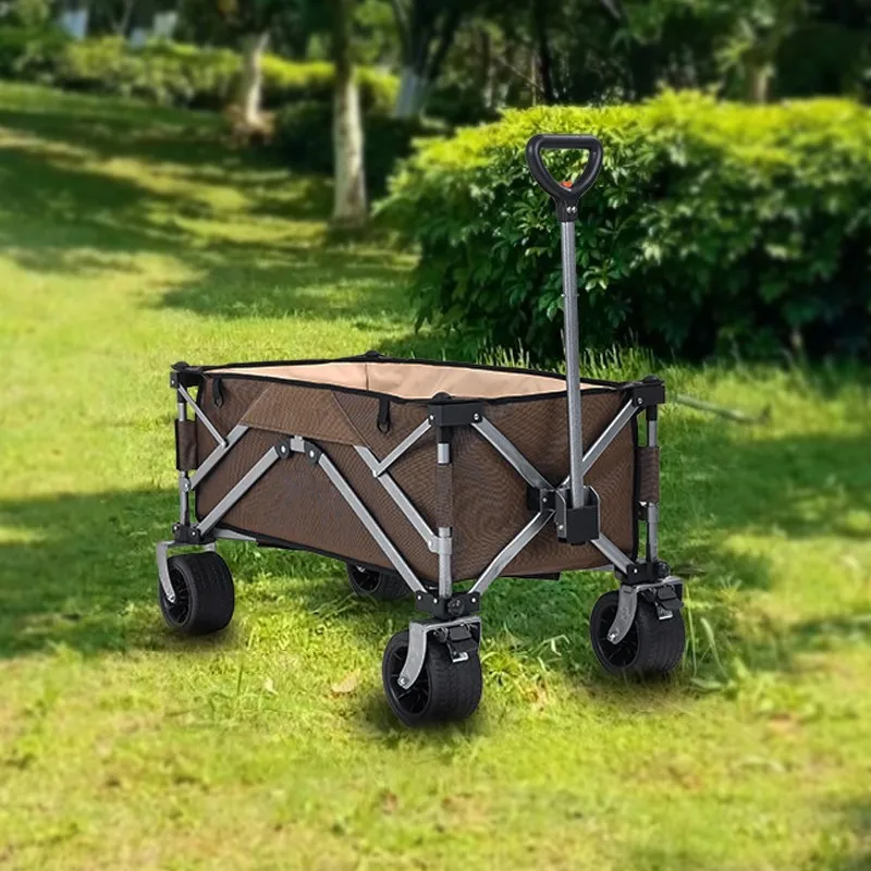 

Outdoor camping cart picnic outing camping cart portable folding gathering folding