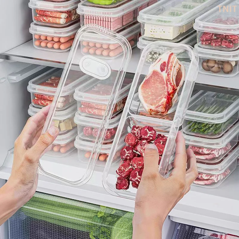 Refrigerator Food Fresh Storage Box Fridge Side Door Fruit Vegetable Spice Food Case Container Kitchen Organizer Storage Boxs