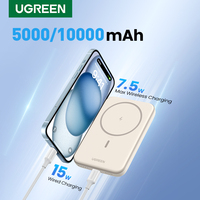 UGREEN Magnetic PD20W Power Bank 10000mAh Portable Wireless Fast Charging PowerBank  for Magsafe for iPhone 15 Pro Max 14 13 12