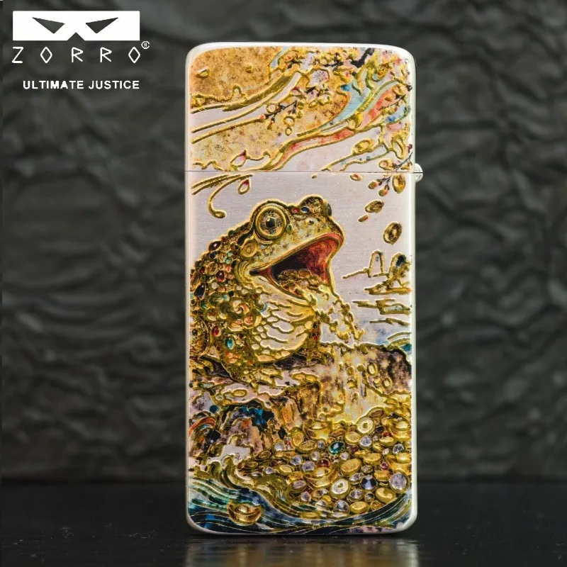 ZORRO ZC5 Model 3D Embossed Gilded Painted Three-Legged Golden