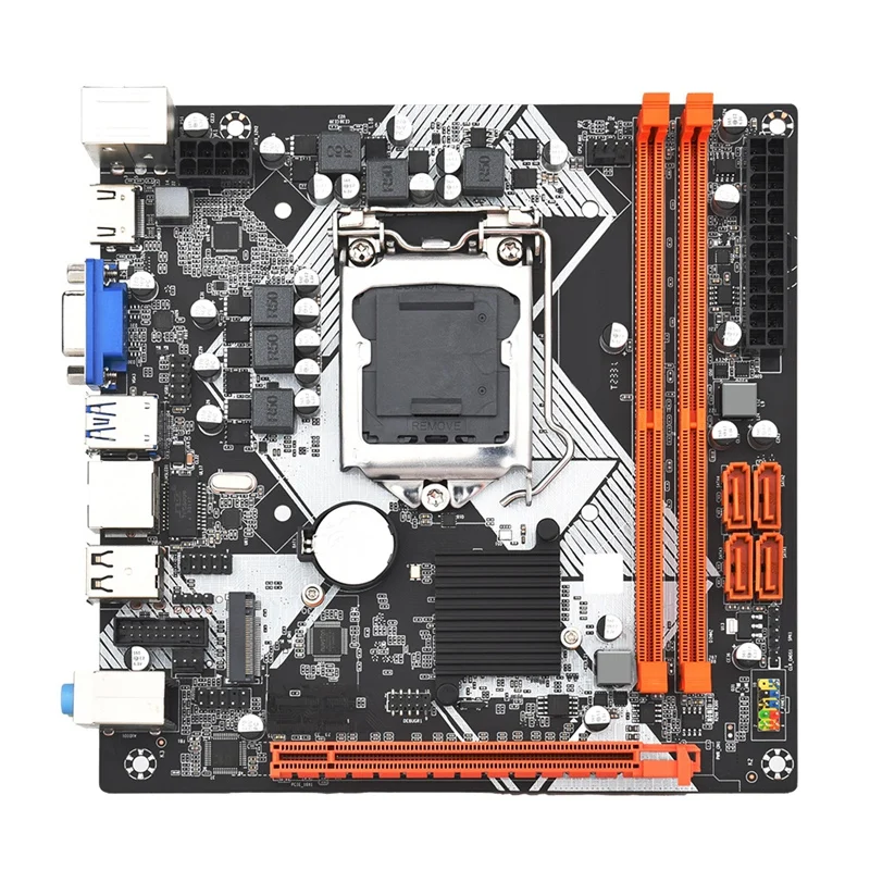 ITX H110 Computer Motherboard With 16G 2133Mhz DDR4 RAM LGA1151 DDR4 Supports 32GB Gigabit Ethernet M.2 Nvme PCI-E 16X