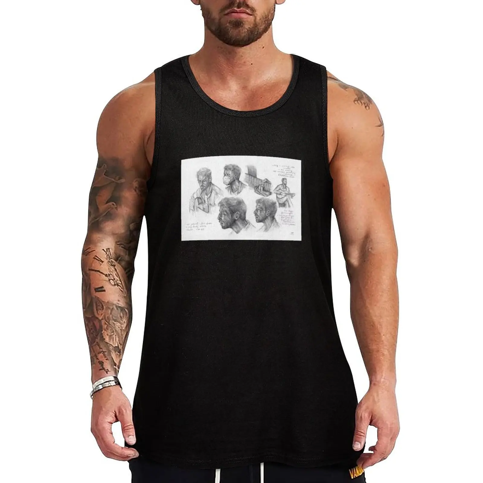 A Very Lonely Solstice Tank Top tops training weight vest bodybuilding man