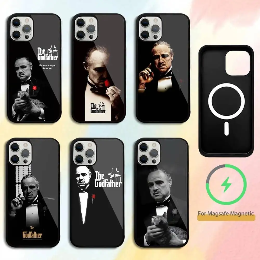

The G-Godfather Phone Case For iPhone 14,16,15,13,17,12,Plus,Pro,Max Magnetic For Magsafe Frosted Cover