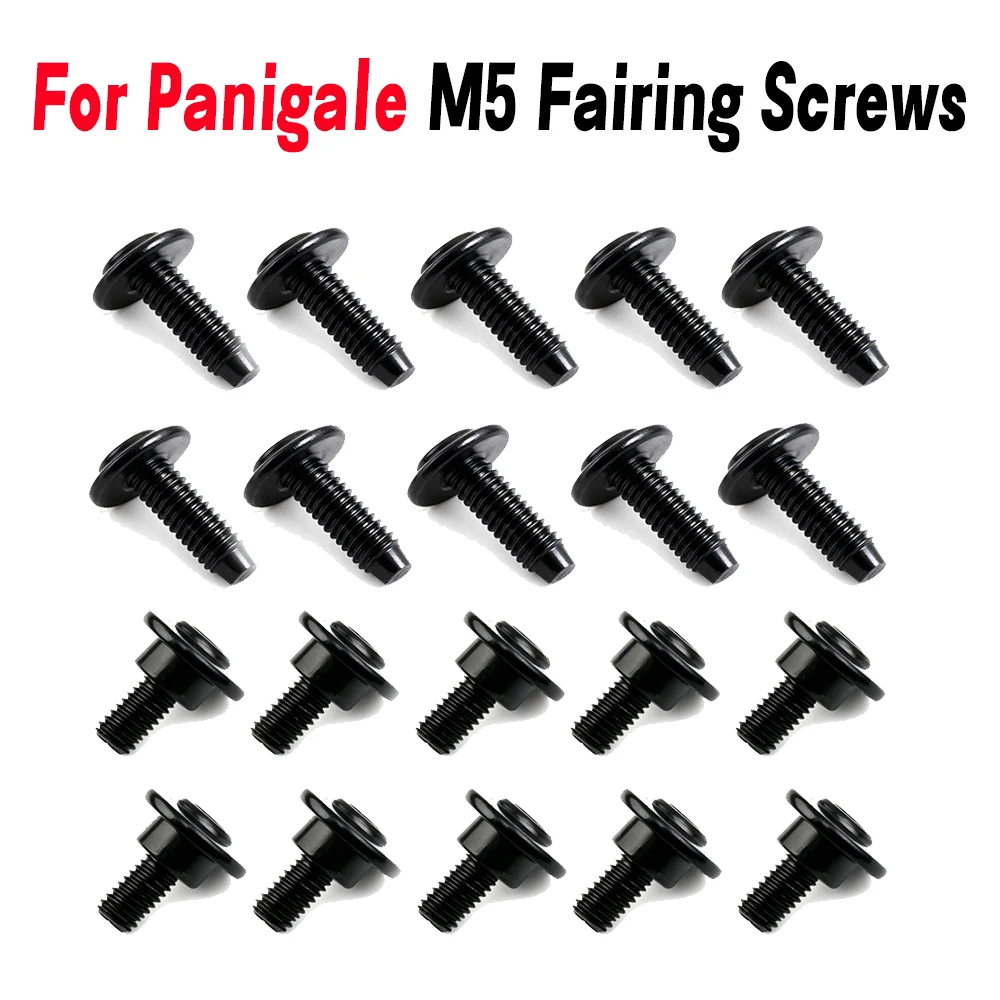 Image of Für Ducati Desert X Panigale 848 1098 1198 899 959 1199 1299 V2 V4 Streetfighter Supersport 950 Cowling Verkleidungsschrauben-Set