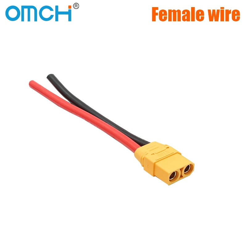 OMCH XT90 Männlich Weiblich Stecker Batterie Stecker Mit Silikon Flexible Draht 10AWG Für RC Flugzeug Lipo Batterie Drone Auto