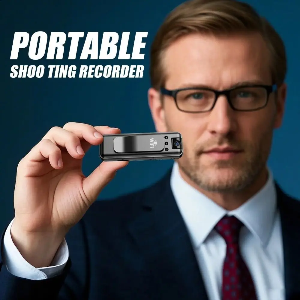 180 Rotating Small Digital Video Recorder Night Vision with Video DV HD Mini Camera Recording Function All in One Machine
