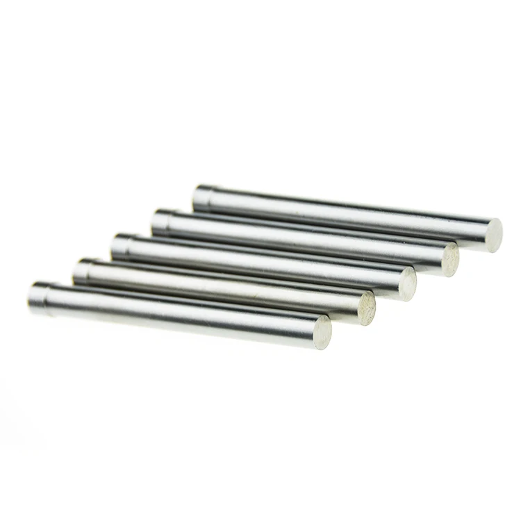 10pcs HSS T Type Punch Pins 3 2mm 5 2mmx100mm Straight Roll Pin Punch Head Die Press Tool