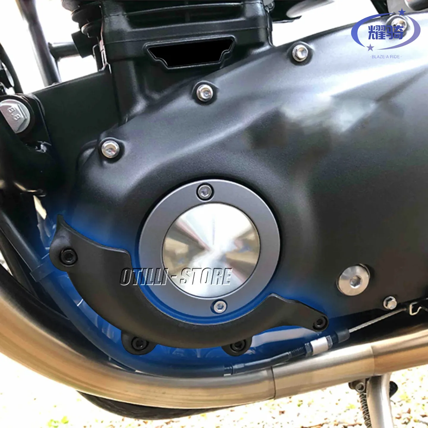 2026Motorcycle Engine Stator Cover Protective Case Slider Guard Protector for Bonneville T100 T120 Black Street motorrad zubehör