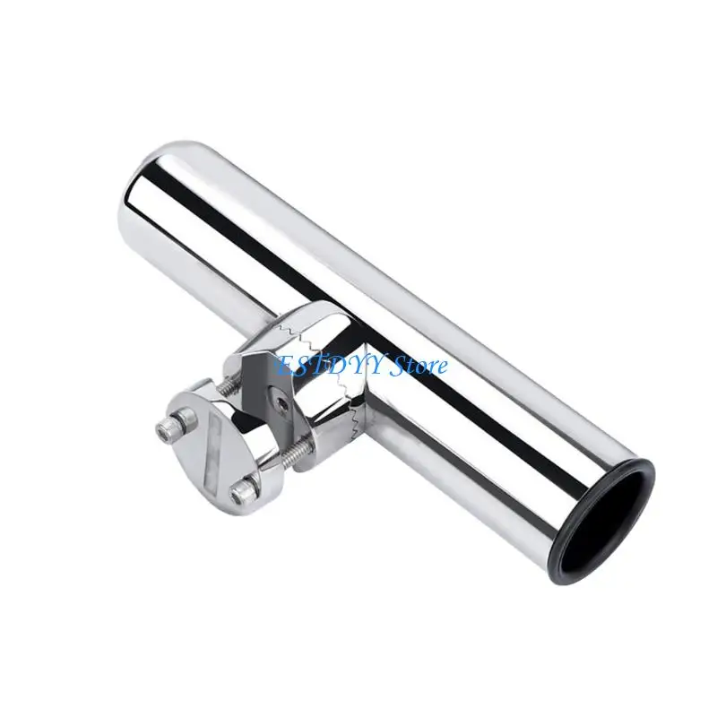 

G6DE Stainless Steel Fishing Rod Holder Mount Poles Brackets Tool For Boats Marine Angling Adjustable Boats Accessories