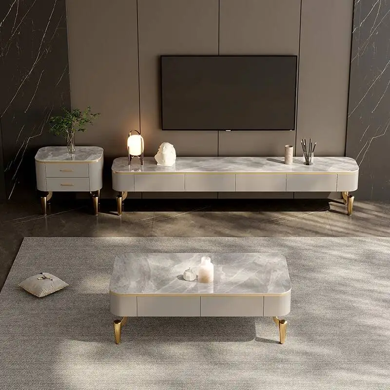 Space Saving Vintage Tv Brackets Vintage Premium Aesthetic Elegant Tv Stands Italian Minimalist Comoda Living Room Furniture