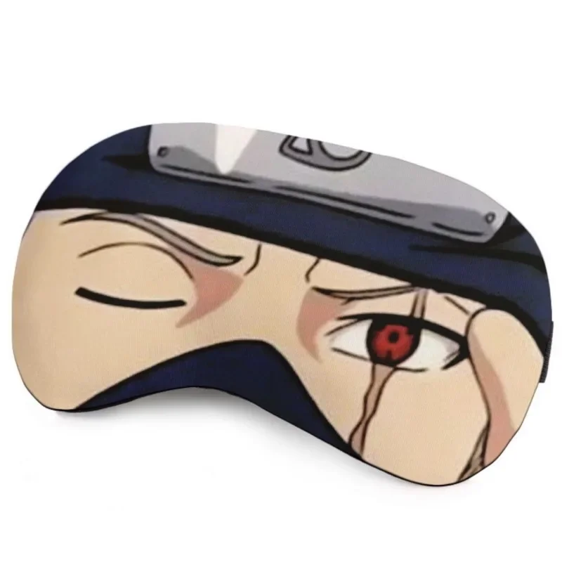 Naruto anime peripheral Kakashi blackout eye mask Itachi Sasuke student cartoon ice sleeping eye mask COS role play props gift