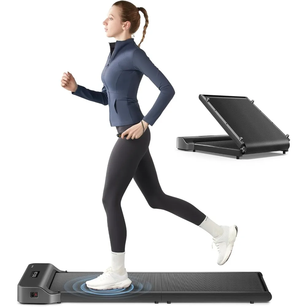 

Z1 Walking Pad Treadmill, 180°Foldable Under Desk Treadmill for Home Office with 242lb Capacity, 2 in 1 Portable Treadmill