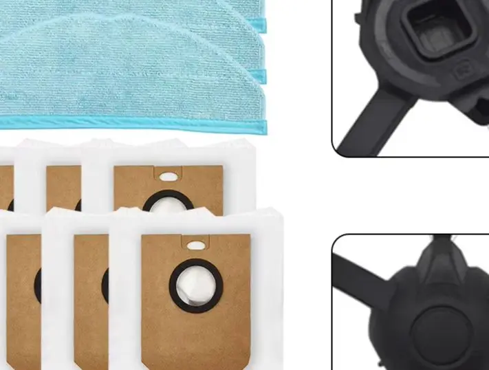 Mop Cloth Dust Bag Side Brush Kit For Homerun 7000 XU7100 Robot Vacuum Cleaner Replacement Parts Accessories