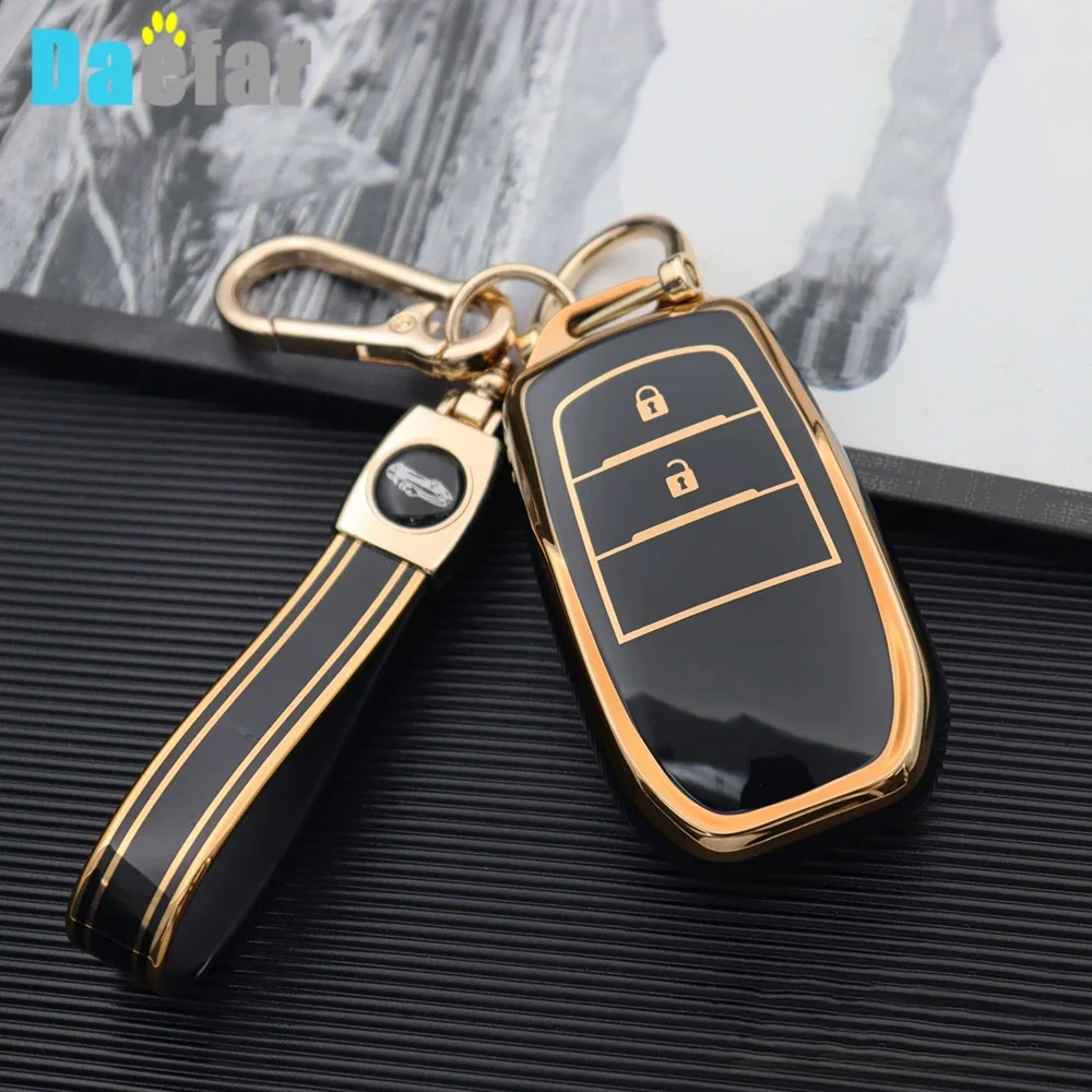Pokrowiec na kluczyk TPU do Toyoty Corolla Cross Venza Harrier 2021-2023 do Corolla Hatchback Sedan 2023 Protector Shell Fob