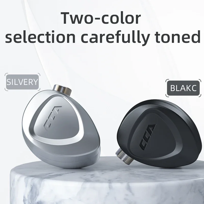 Cca Ckx Iem Oortelefoons Hybride Driver In Oor Hifi Oortelefoons Metalen Bass Headset Ruisonderdrukking Hoofdtelefoon Met Afneembare Kabel