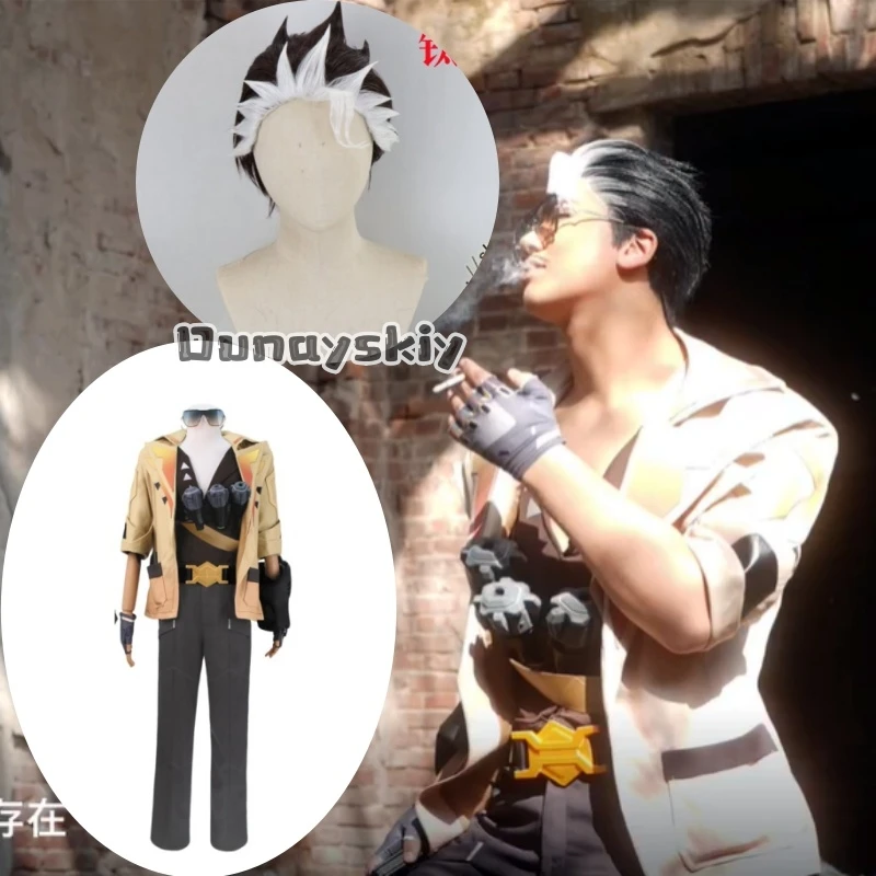 Disfraz de Tejo, uniforme para Halloween, carnaval, fiesta, Navidad, ropa para juegos de rol, abrigo, pantalones, camisa, conjunto para hombre