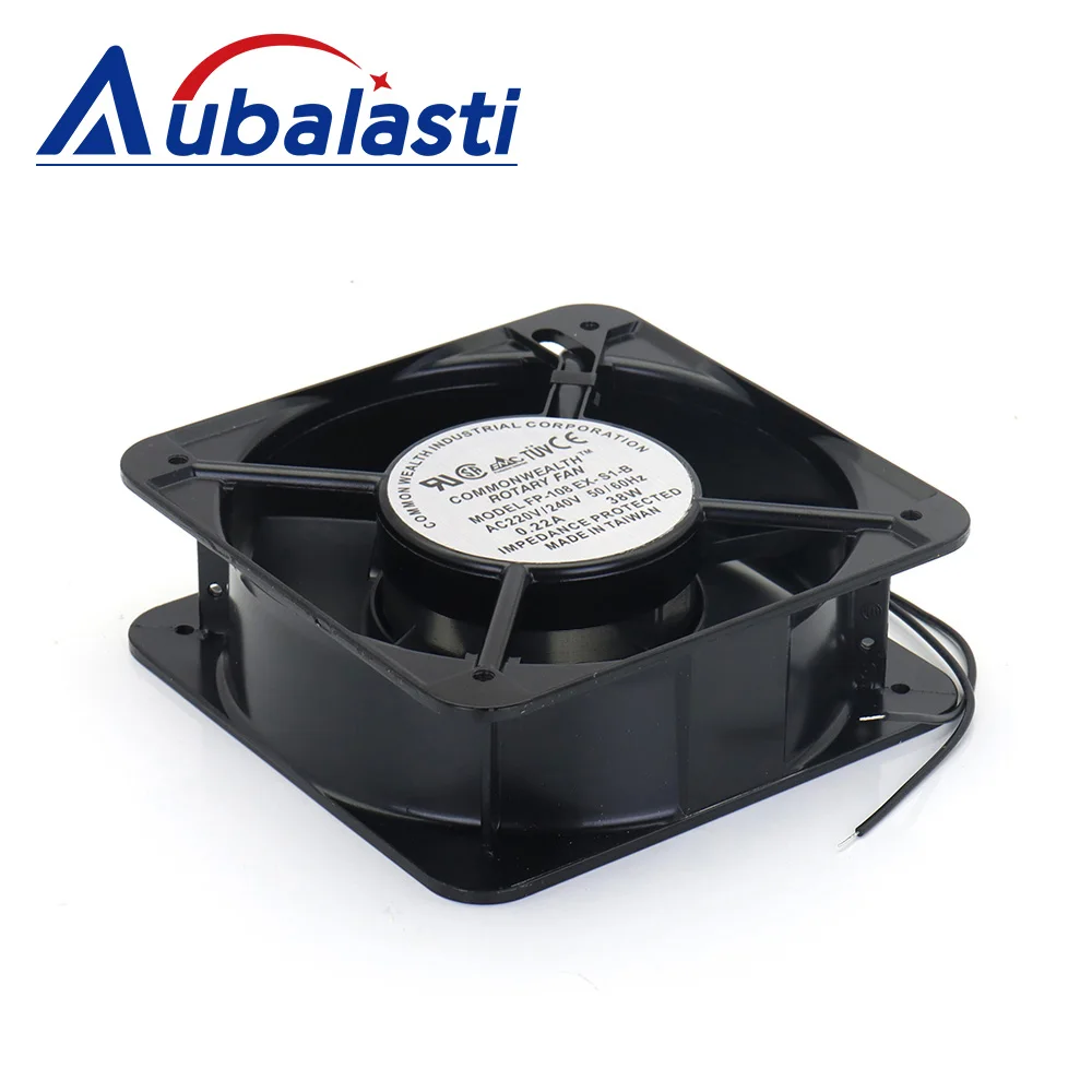 أوبالستي كومنولث مروحة دوارة 150x150x50 مللي متر 108EX-S1-S الجهد 220 فولت 38 واط 0.22A 50-60 هرتز