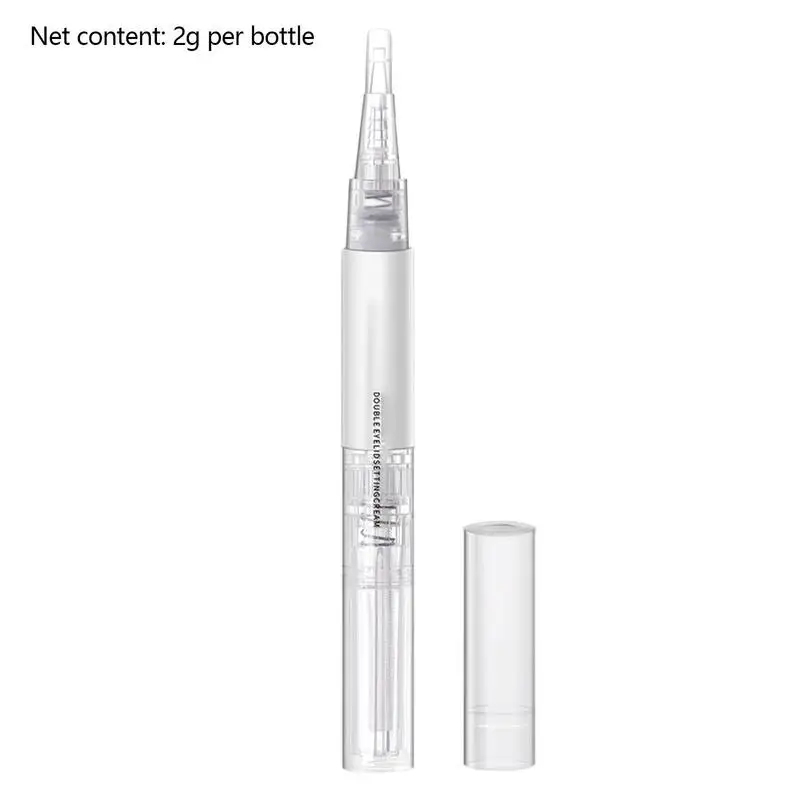 Dubbele Ooglid Definiërende Crème Heldere Eye Lash Lijm Super Sterke Hold 5Ml Onzichtbare Wimpers Zelfklevende Waterdichte Wimperlijm