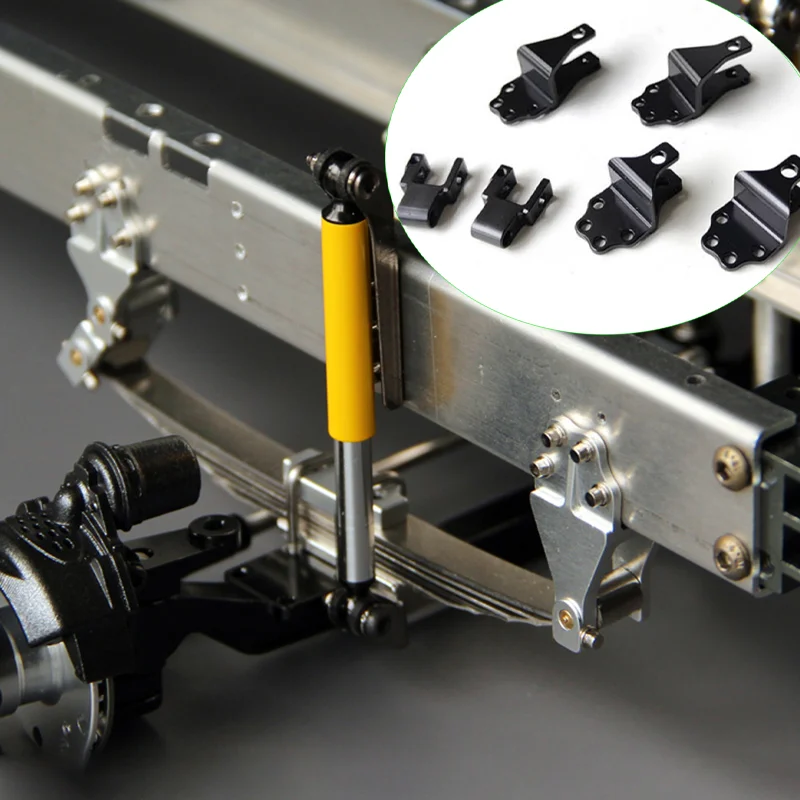 1:14 스케일 금속 프론트 서스펜션 스틸 플레이트 리프팅 러그 타미야 RC 트럭 SCANIA 770S R620 VOLVO BENZ Arocs MAN TGX 차량용