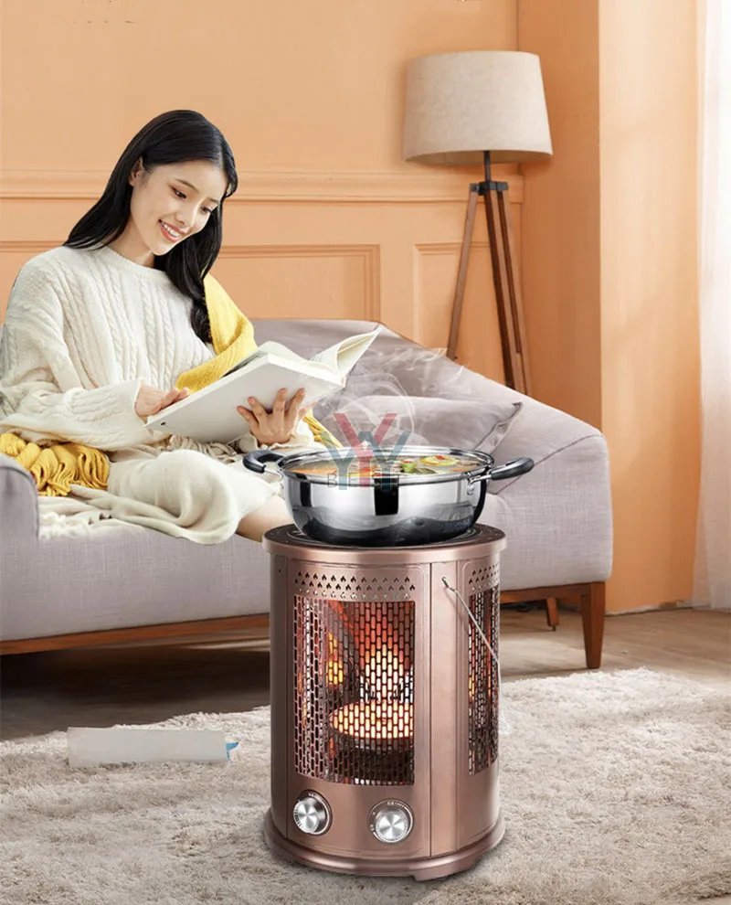 Five side heater Household electric barbecue stove Multifunctional hot pot barbecue type four side small sun speed thermoelectri