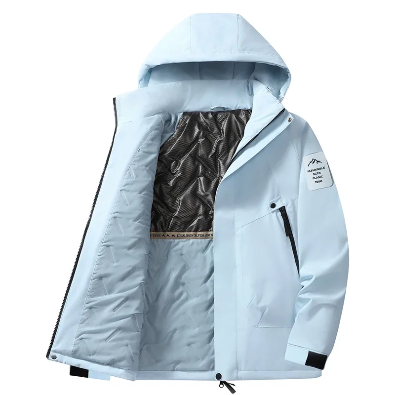 Couple Outdoor Mountaineering Camping Thick Warm Stormtrooper Jacket Comfortable Fashionable Windproof Breathable Cotton Jacket