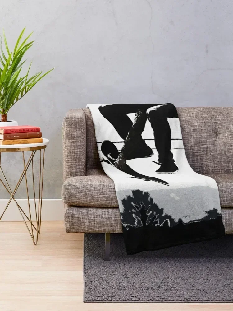 Flying High Skateboarder Throw Blanket Sofa Comforter Blankets