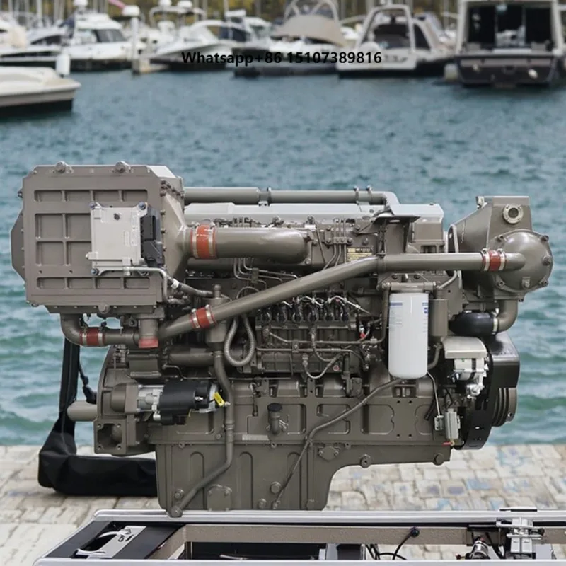 Factory Price YC6T450L-C28 330kw 1500rpm Inboard Marine 4 Stroke Engine New Condition 6 Cylinders Boat Motor