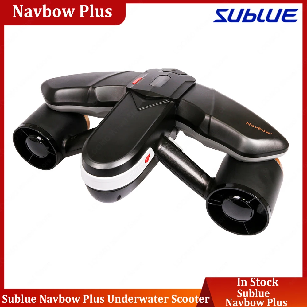 

Sublue Navbow + ручной умный Электрический подводный скутер с 3 переключателями скорости, цифровой компас, интеллектуальное управление через приложение