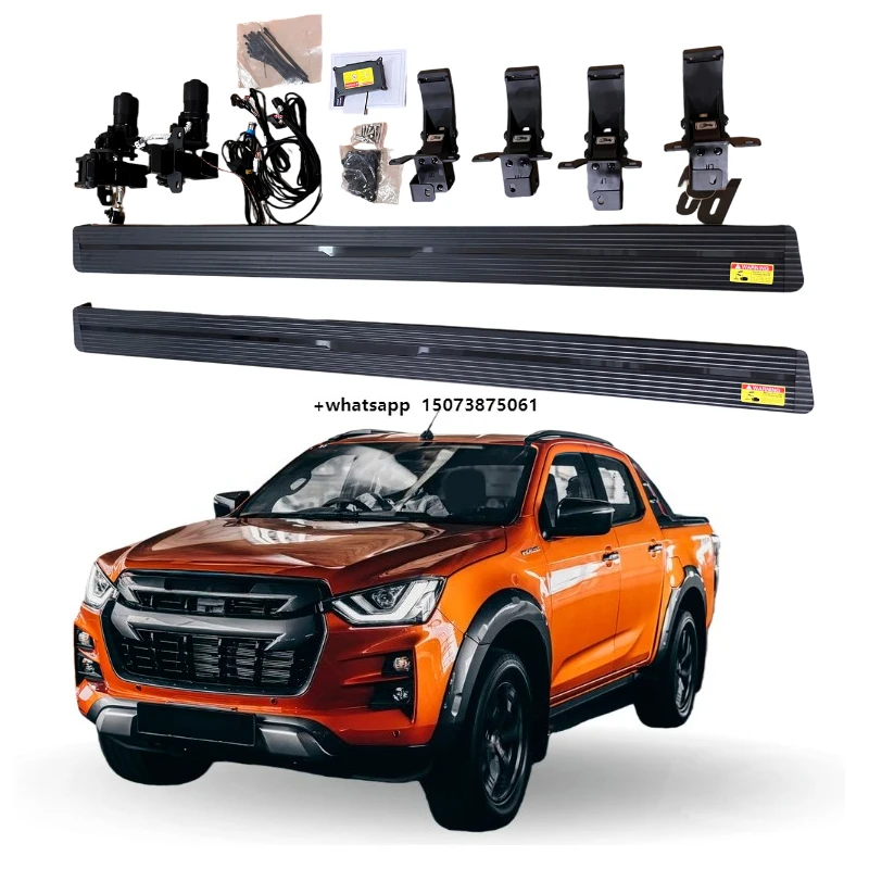

High Quality Aluminum Alloy Electric Running Board for DMAX 2022 Automatic Power Steps