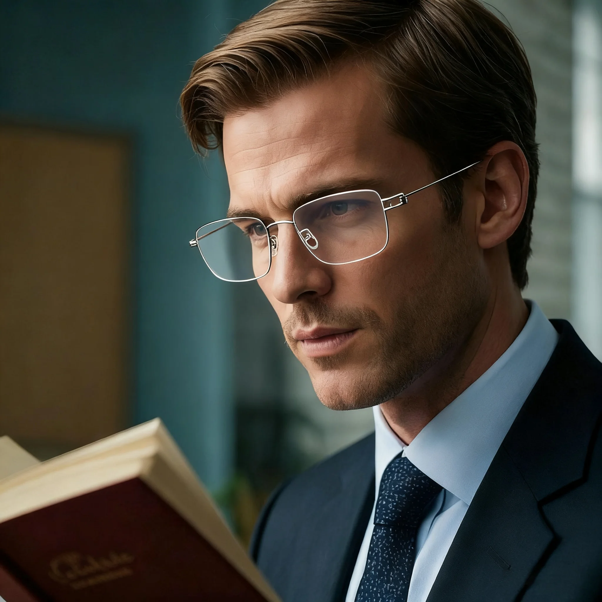 

Rolipp Anti Blue Light Reading Glasses for Men Metal Prescription Glasses Women Fashion Business Glasses