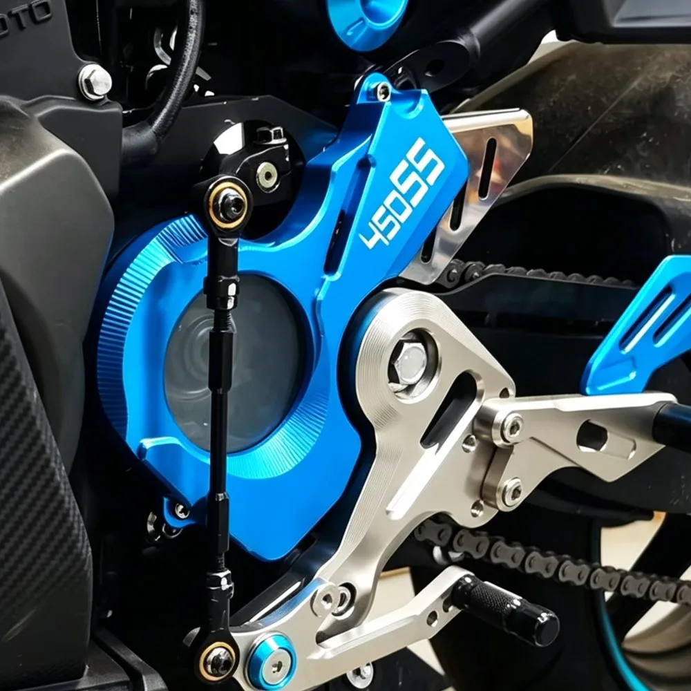 Motorcycle Front Sprocket Cover Drive Shaft Cover Protector Chain Guaud Cover For CFMOTO 450SS 450 SR 450 SS SR 2022 - 2025 2026