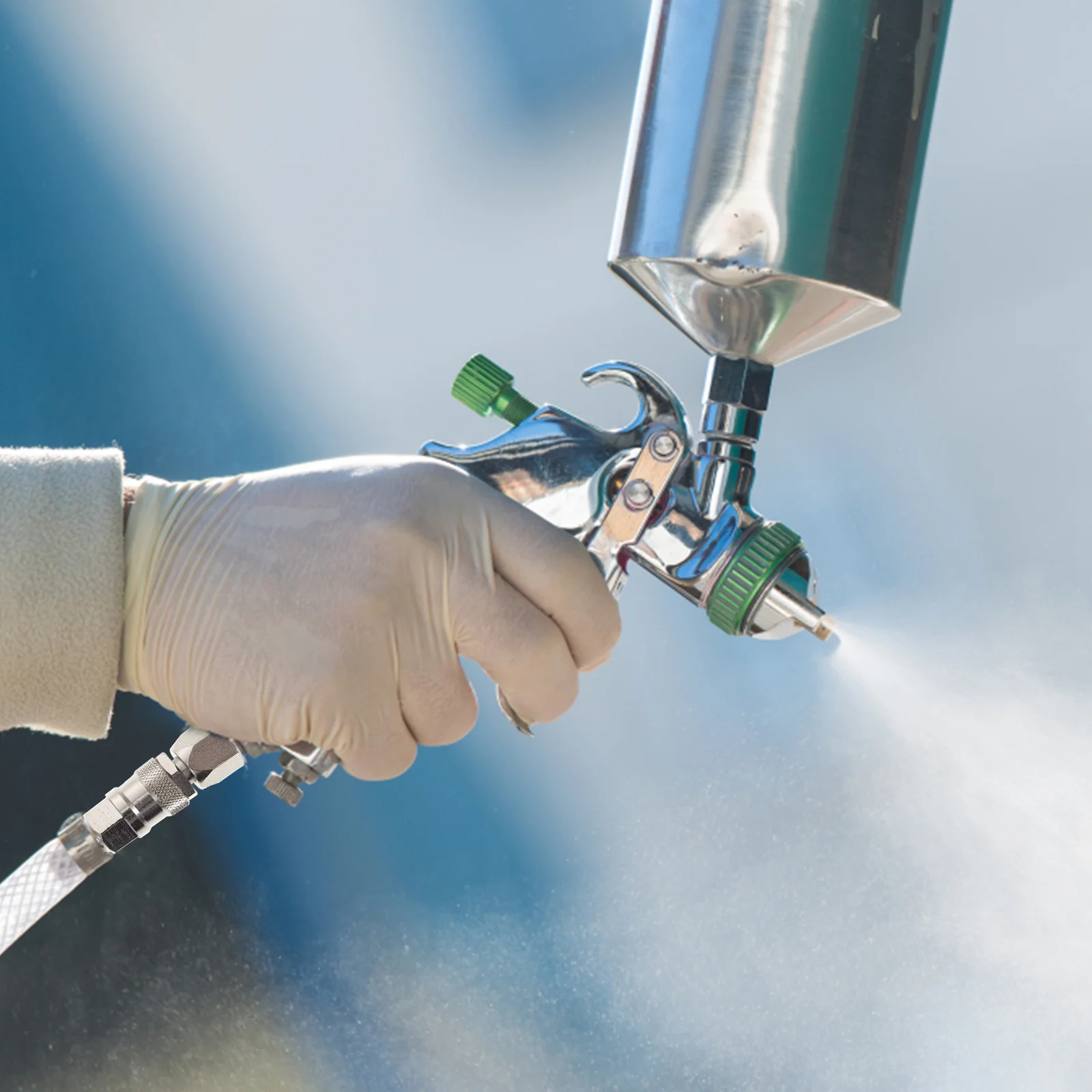 Swivel Joint 1/4 Inch Stainless Steel Hose Rotating Connector For Airless Paint Sprayer Rotary Joint Extension Paint