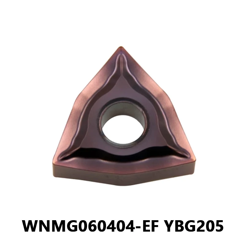 

Original WNMG WNMG06 WNMG060404 Carbide Inserts High-Quality WNMG060404-EF YBG205 for Stainless Processing External Turning Tool