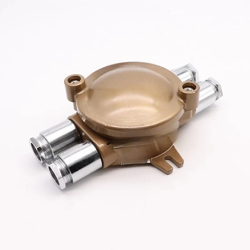 

copper explosion-proof junc-tion box DCJXH202-1/2/3/4 watertight waterproof 550V20A logo CT6